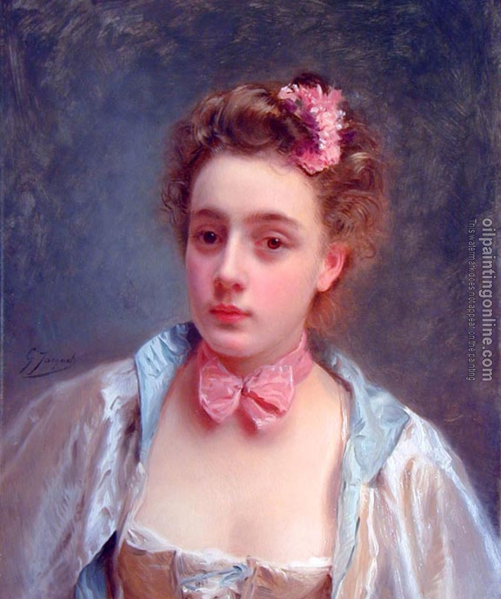 Gustave Jean Jacquet - Dressed for the ball